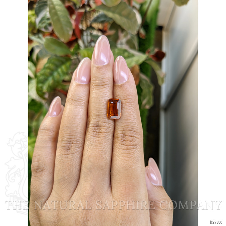 4.31 Ct. Reddish Orange Hessonite Garnet from Madagascar