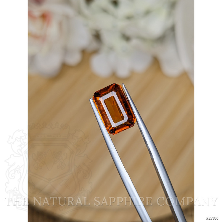 4.31 Ct. Reddish Orange Hessonite Garnet from Madagascar