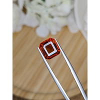5.16 Ct. Reddish Orange Hessonite Garnet from Madagascar Life Style