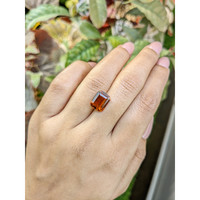 5.46 Ct. Reddish Orange Hessonite Garnet from Madagascar Life Style