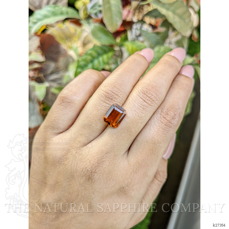 5.46 Ct. Reddish Orange Hessonite Garnet from Madagascar