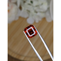 6.92 Ct. Reddish Orange Hessonite Garnet from Madagascar Life Style