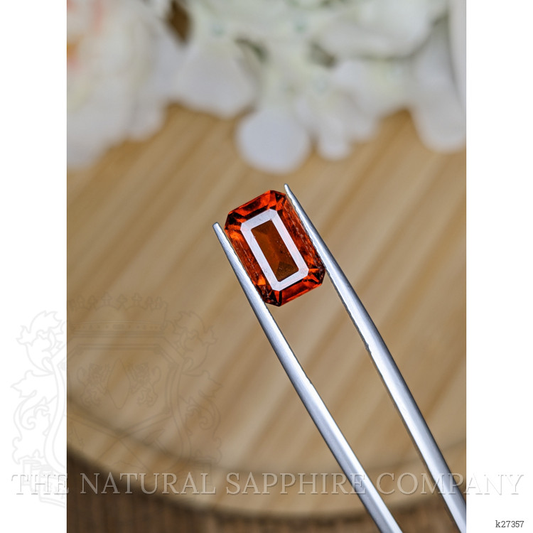 4.58 Ct. Reddish Orange Hessonite Garnet from Madagascar