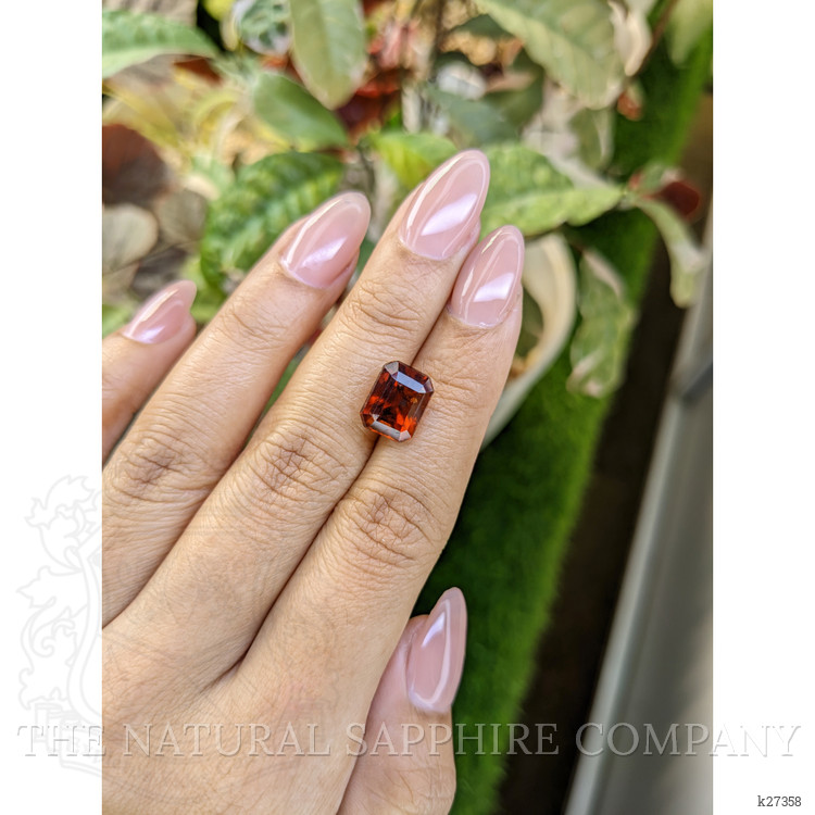 6.21 Ct. Reddish Orange Hessonite Garnet from Madagascar