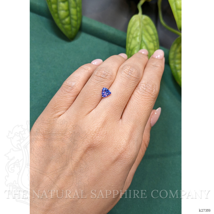 0.90 Ct. Violetish Blue Tanzanite from Tanzania