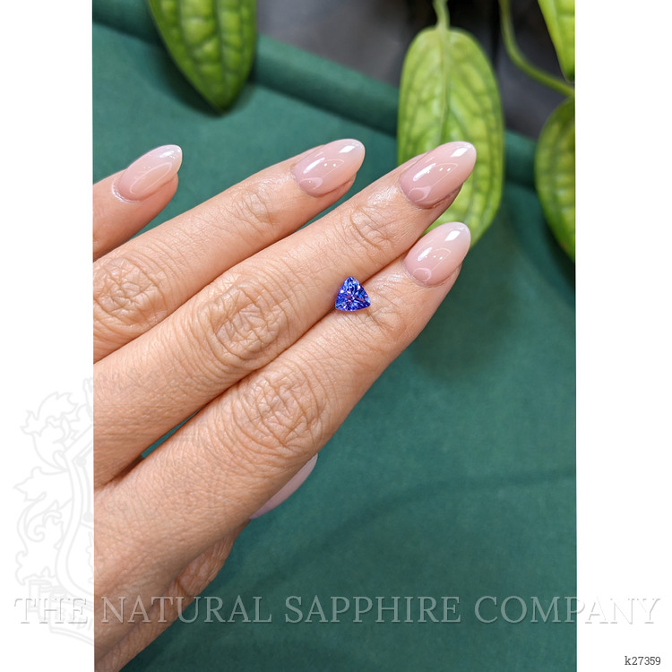 0.90 Ct. Violetish Blue Tanzanite from Tanzania