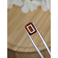 4.42 Ct. Orange Hessonite Garnet from Madagascar Life Style