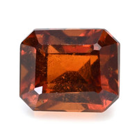 5.02 Ct. Reddish Orange Hessonite Garnet from Madagascar Video