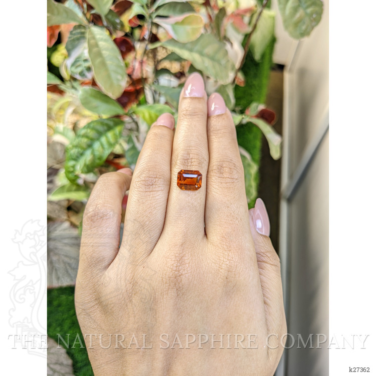 4.27 Ct. Reddish Orange Hessonite Garnet from Madagascar