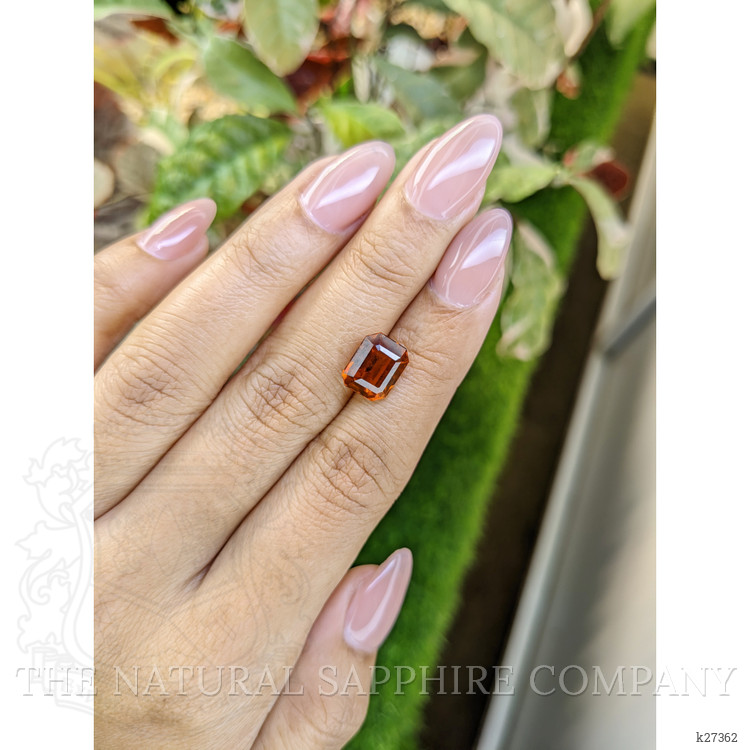 4.27 Ct. Reddish Orange Hessonite Garnet from Madagascar