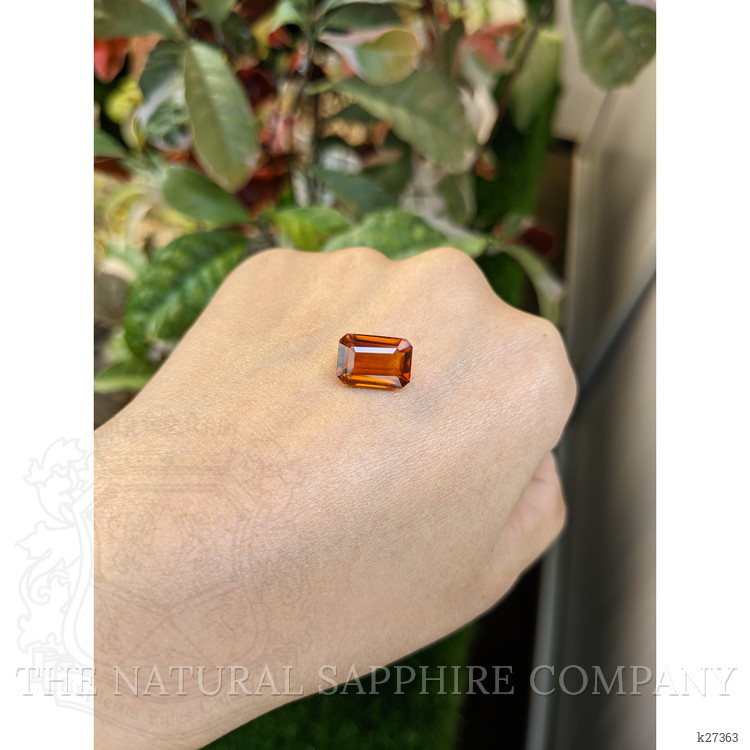 5.67 Ct. Reddish Orange Hessonite Garnet from Madagascar