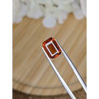 4.03 Ct. Reddish Orange Hessonite Garnet from Madagascar Life Style