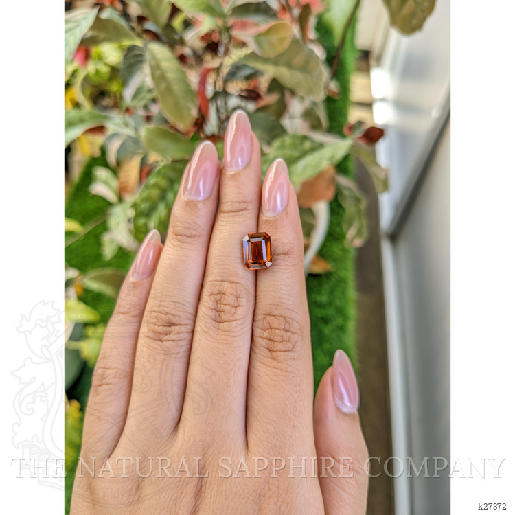 4.15 Ct. Orange Hessonite Garnet from Madagascar