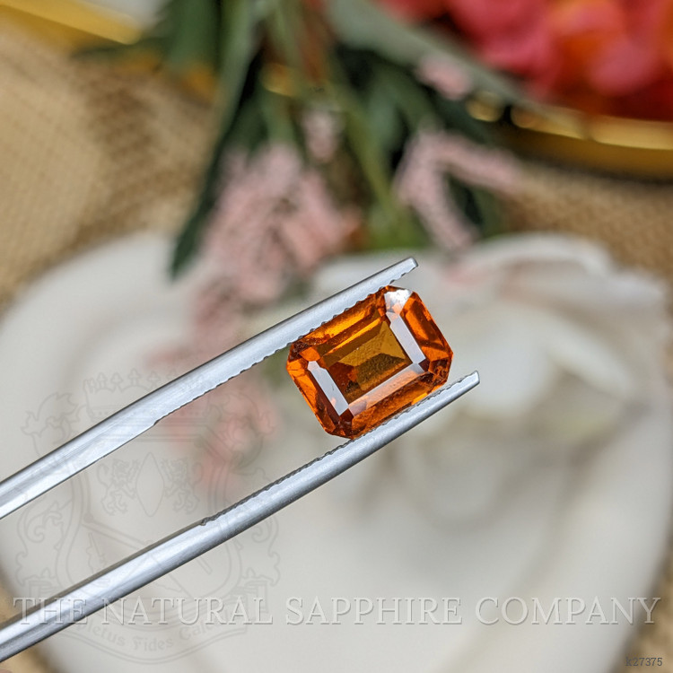 3.66 Ct. Reddish Orange Hessonite Garnet from Madagascar