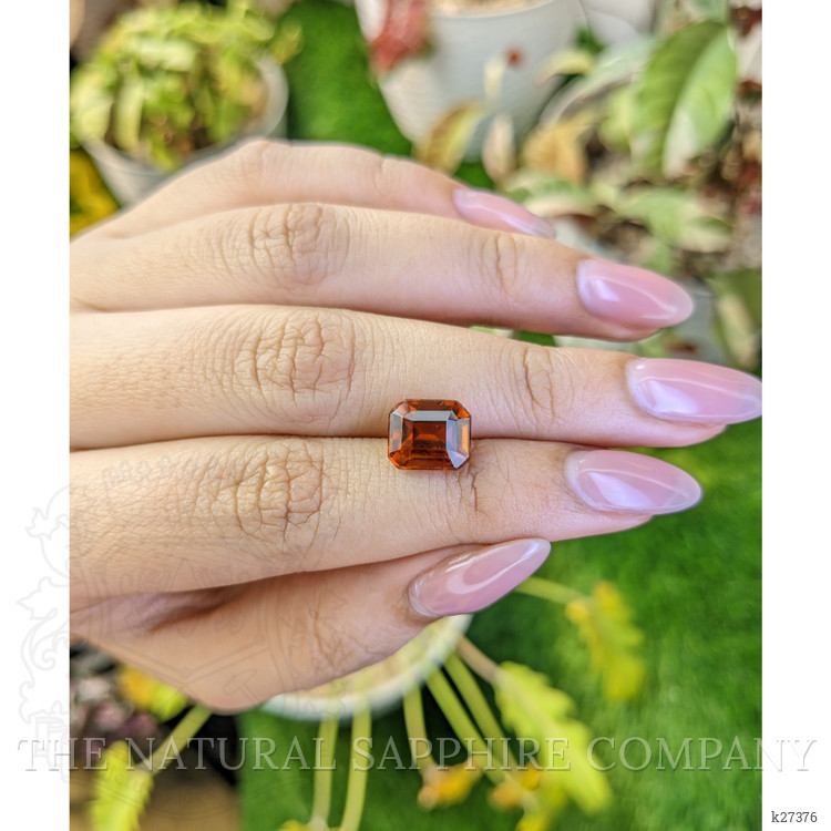 4.30 Ct. Orange Hessonite Garnet from Madagascar