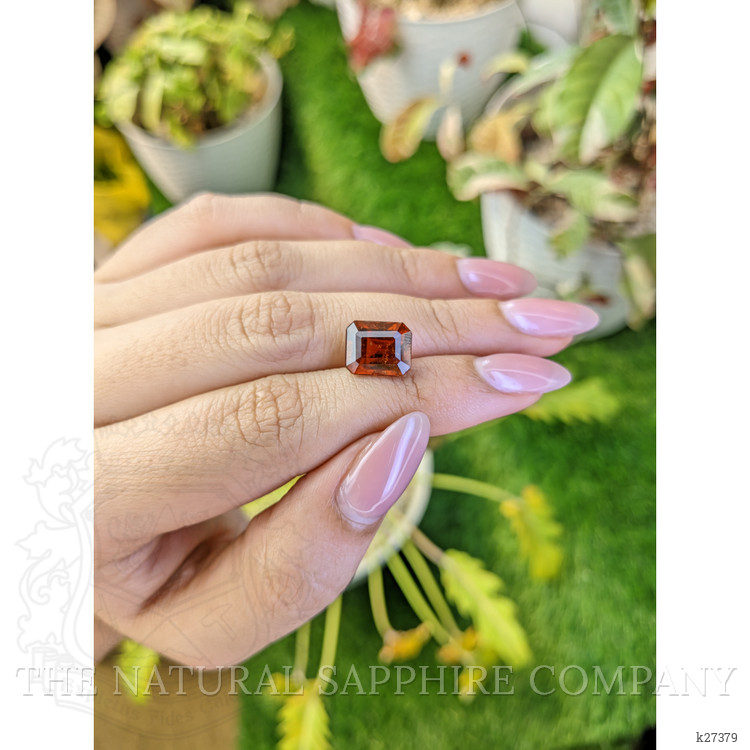 5.98 Ct. Reddish Orange Hessonite Garnet from Madagascar