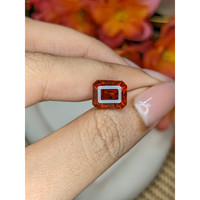5.98 Ct. Reddish Orange Hessonite Garnet from Madagascar Life Style