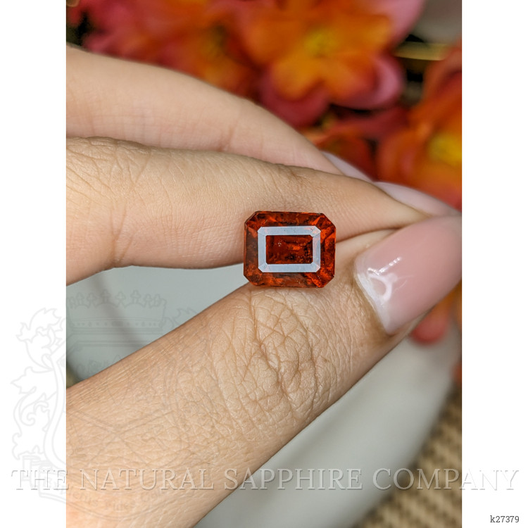 5.98 Ct. Reddish Orange Hessonite Garnet from Madagascar