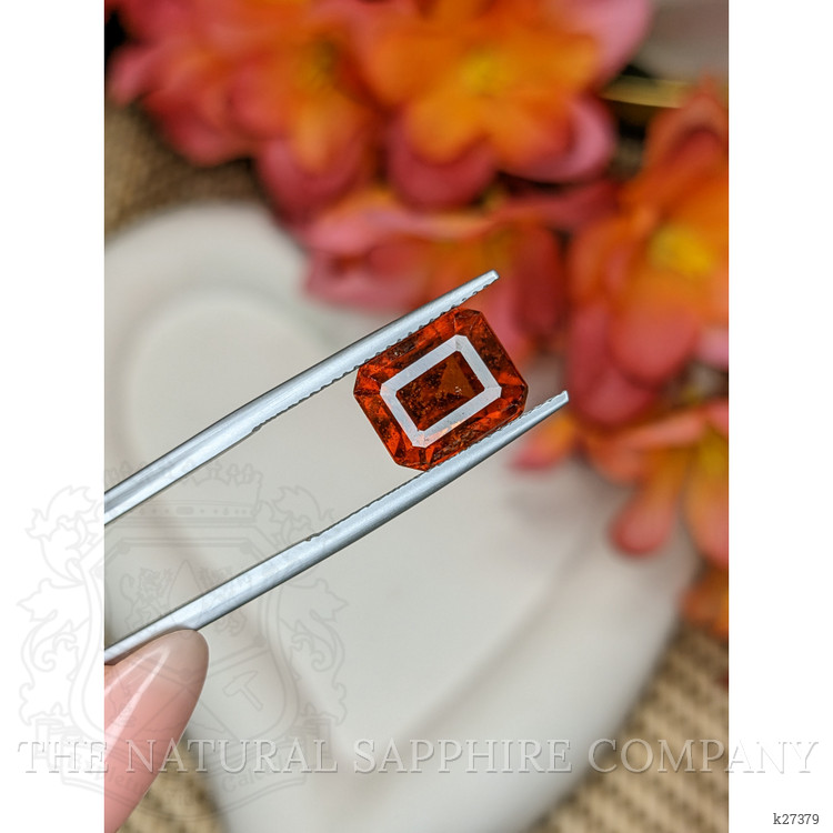 5.98 Ct. Reddish Orange Hessonite Garnet from Madagascar