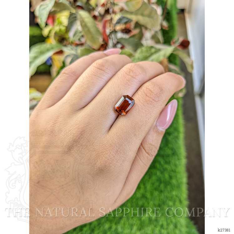 4.74 Ct. Orange Hessonite Garnet from Madagascar