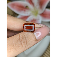 6.10 Ct. Reddish Orange Hessonite Garnet from Madagascar Life Style