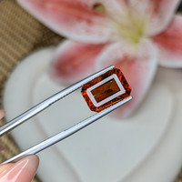 6.10 Ct. Reddish Orange Hessonite Garnet from Madagascar Life Style