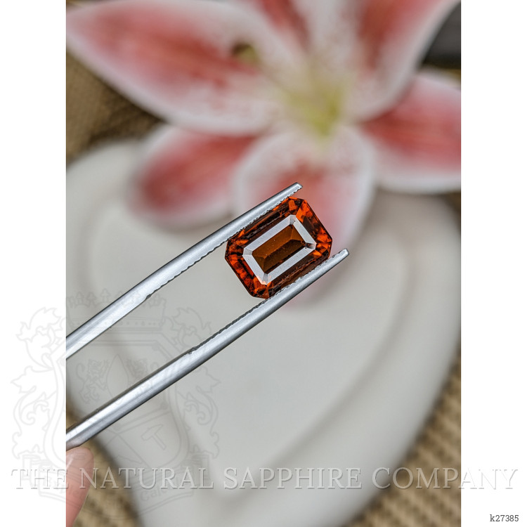 4.39 Ct. Reddish Orange Hessonite Garnet from Madagascar