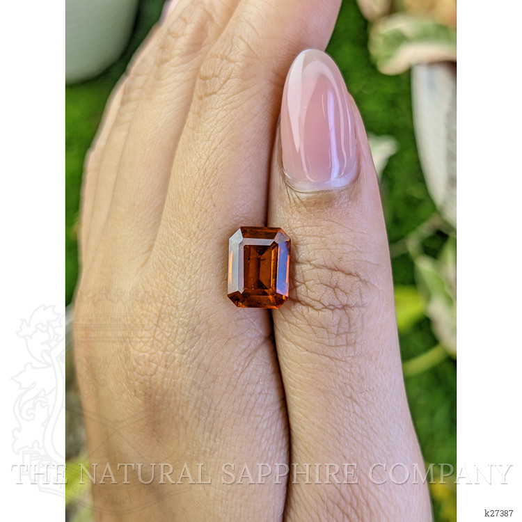 4.73 Ct. Orange Hessonite Garnet from Madagascar