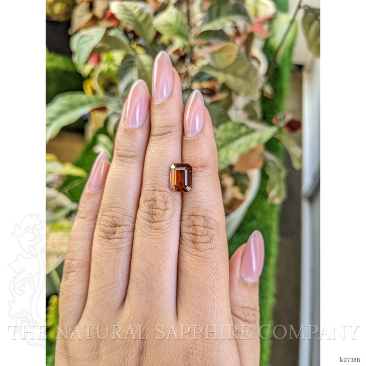 3.40 Ct. Reddish Orange Hessonite Garnet from Madagascar
