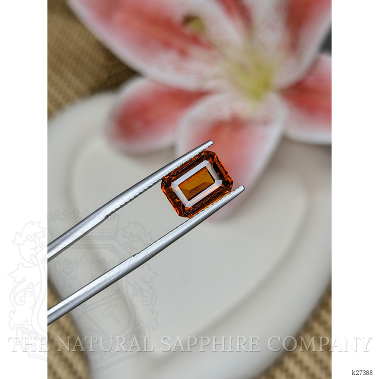 3.40 Ct. Reddish Orange Hessonite Garnet from Madagascar