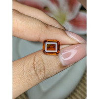 3.93 Ct. Reddish Orange Hessonite Garnet from Madagascar Life Style