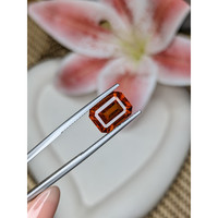 4.51 Ct. Orange Hessonite Garnet from Madagascar Life Style