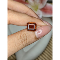 4.29 Ct. Orange Hessonite Garnet from Madagascar Life Style