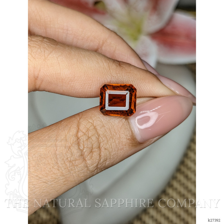 4.29 Ct. Orange Hessonite Garnet from Madagascar