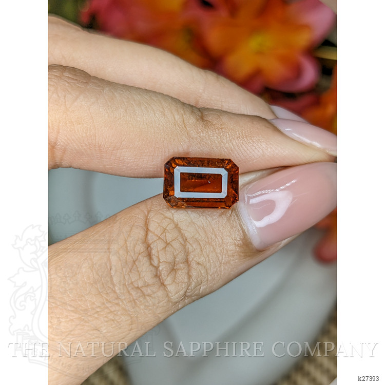 4.84 Ct. Orange Hessonite Garnet from Madagascar