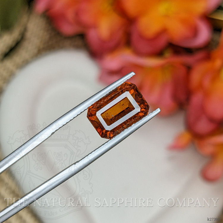 4.84 Ct. Orange Hessonite Garnet from Madagascar