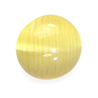 0.98 Ct. Yellow Cabochon Chrysoberyl from Ceylon (Sri Lanka) Video