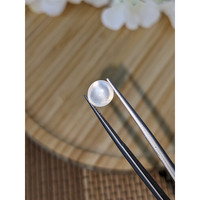 1.96 Ct. White Cabochon Moonstone from Ceylon (Sri Lanka) Life Style