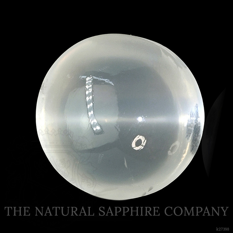 2.67 Ct. White Cabochon Moonstone from Ceylon (Sri Lanka)