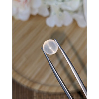 2.67 Ct. White Cabochon Moonstone from Ceylon (Sri Lanka) Life Style
