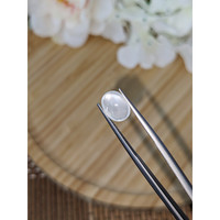 2.07 Ct. White Cabochon Moonstone from Ceylon (Sri Lanka) Life Style