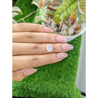 2.07 Ct. White Cabochon Moonstone from Ceylon (Sri Lanka) Life Style