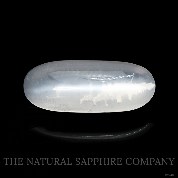 2.16 Ct. White Cabochon Moonstone from Ceylon (Sri Lanka)