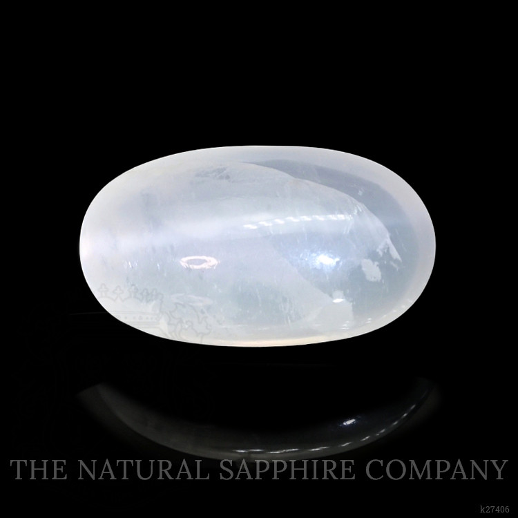 4.15 Ct. White Cabochon Moonstone from Ceylon (Sri Lanka)