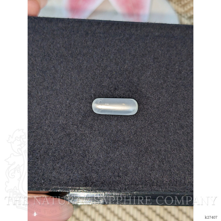 4.62 Ct. White Cabochon Moonstone from Ceylon (Sri Lanka)