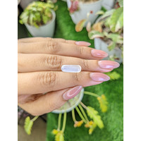 4.62 Ct. White Cabochon Moonstone from Ceylon (Sri Lanka) Life Style