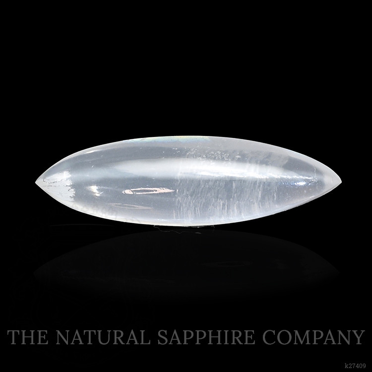 3.28 Ct. White Cabochon Moonstone from Ceylon (Sri Lanka)