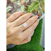 1.70 Ct. White Cabochon Moonstone from Ceylon (Sri Lanka) Life Style