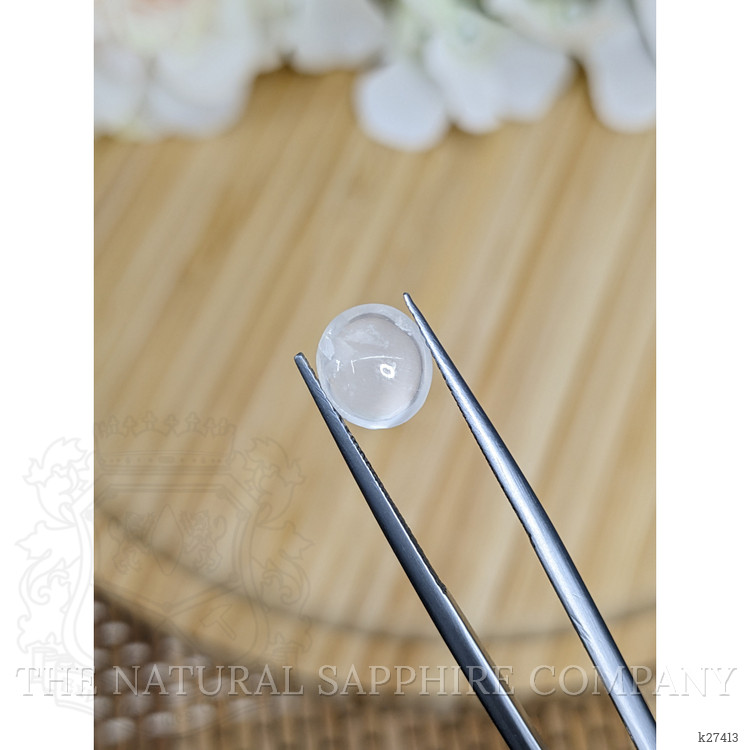 1.70 Ct. White Cabochon Moonstone from Ceylon (Sri Lanka)