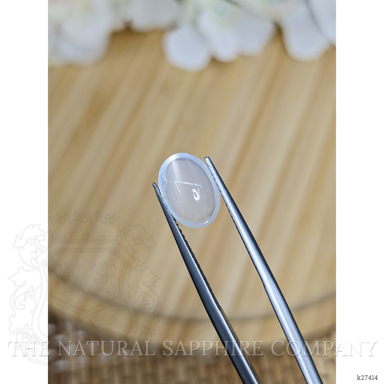 1.92 Ct. White Cabochon Moonstone from Ceylon (Sri Lanka)